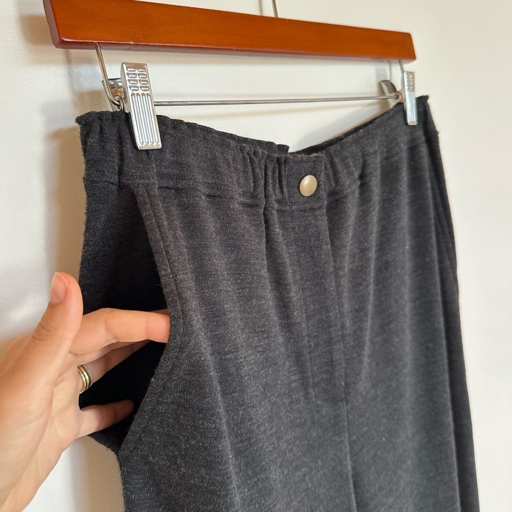 Lanvin Paris Charcoal Wool Jogger Trousers Size 36 / Small - Picture 3 of 9